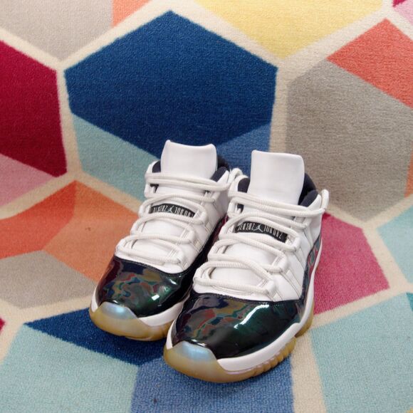 Nike Air Jordan 11 Retro Low  Emerald/White Sneakers‎ (528896-145)Sz 12 main image 6